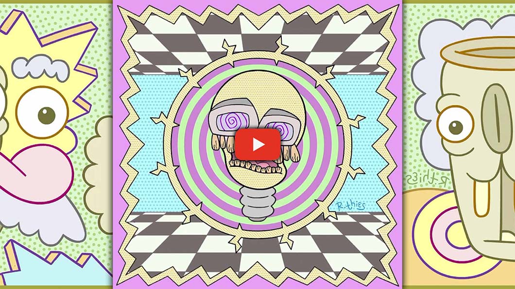 R. Thies Cartoonism animation reel on YouTube, opens in a new window