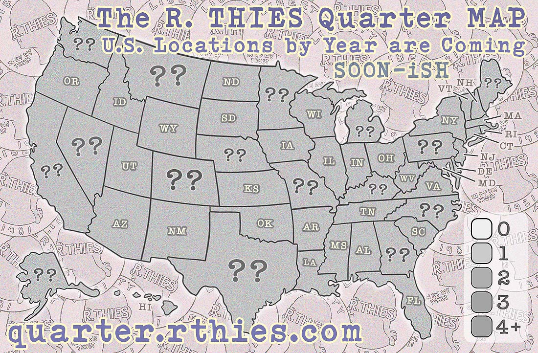 R. THIES Quarter Mystery Placeholder Map