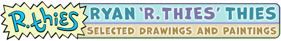 R. Thies Artwork Webpage Header